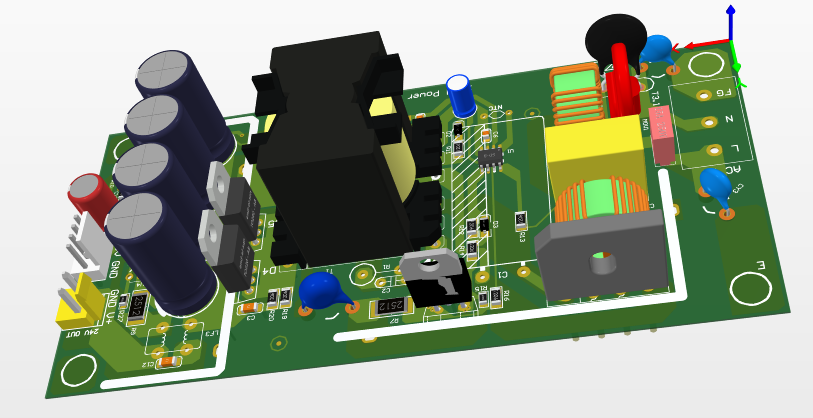 150W(24V5A+5V2A)   双路输出开关电源设计方案(原理图+pcb+bom表）_百工联_工业互联网技术服务平台