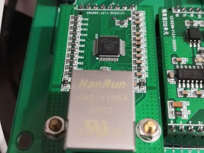 W5500网口单元电路设计方案（pcb+原理图）_鹏程工联_工业互联网技术服务平台