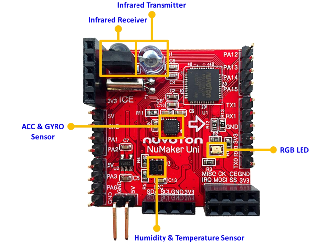 物联网开发板——NuMaker Uni资料开源下载（硬件+软件+Android APP+用户指南）_百工联_工业互联网技术服务平台