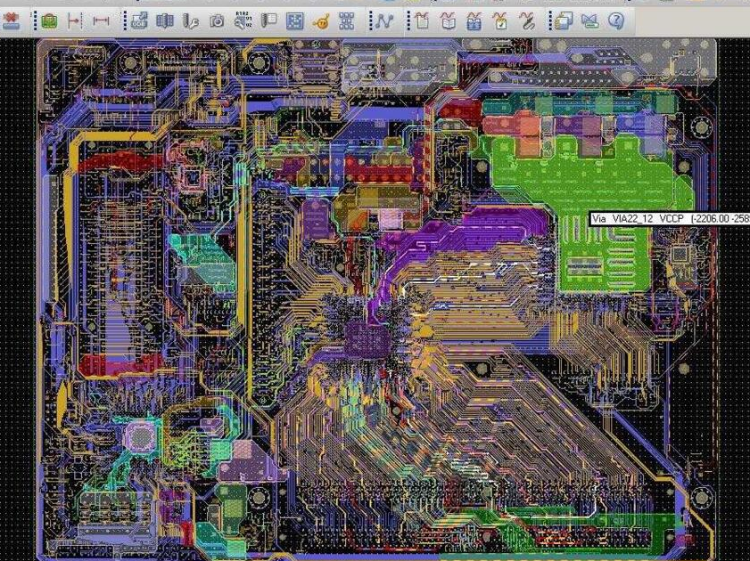 电脑主板PCB图和原理图（分享给学习PCB制作的人）_百工联_工业互联网技术服务平台