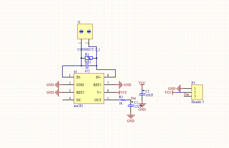 INA282 电流采样 模块（Altium Designer）_百工联_工业互联网技术服务平台