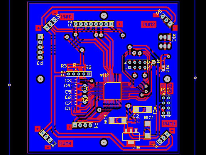 基于瑞萨RL78/G13飞行控制板电路原理图+PCB源文件_百工联_工业互联网技术服务平台