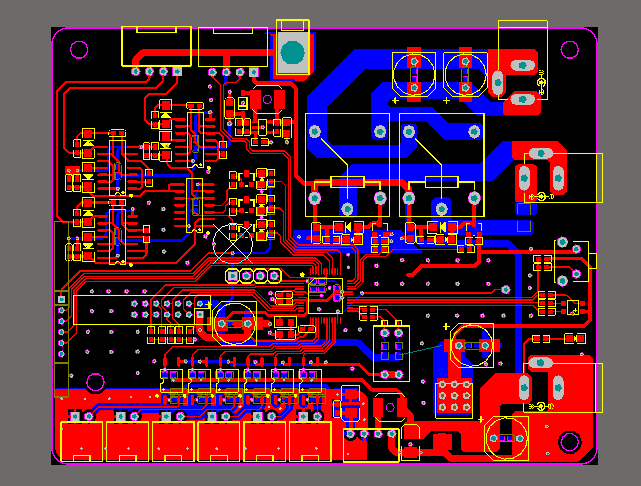 升降柜控制系统电路原理图+PCB源文件_百工联_工业互联网技术服务平台