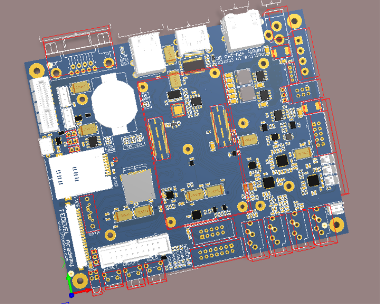 ALTIUM iMX6Rex IMX6Q扩展开发板 底板 AD设计硬件原理图+PCB(6层)+BOM文件_百工联_工业互联网技术服务平台