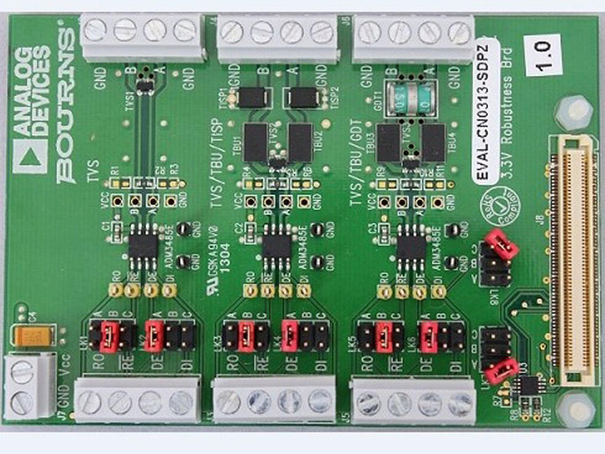 EMC 兼容 RS-485收发器保护电路_百工联_工业互联网技术服务平台