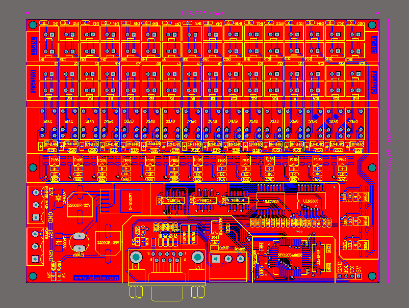 工业触摸屏控制板16路输入输出（原理图+PCB源文件+程序源码）_百工联_工业互联网技术服务平台