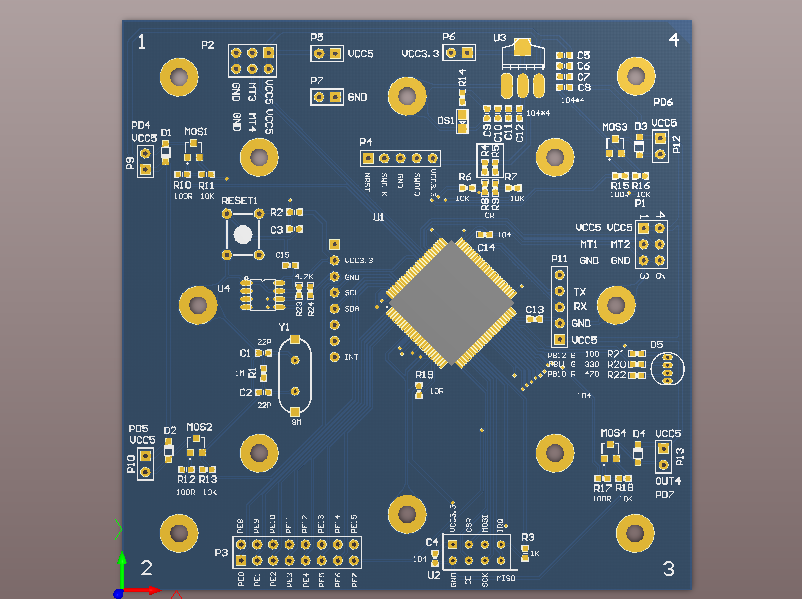 供参考！STM32F407最小系统板PCB文件及BOM_百工联_工业互联网技术服务平台