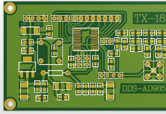 AD9851/AD9850模块DDS信号发生器（原理图+PCB+BOM+源码，DDS模块电子设计） _鹏程工联_工业互联网技术服务平台