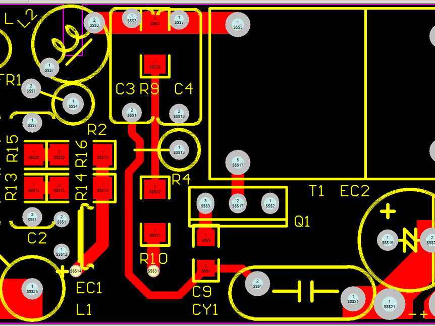 ５W可控硅调光电源电路的设计（pcb+原理图+bom表）_鹏程工联_工业互联网技术服务平台