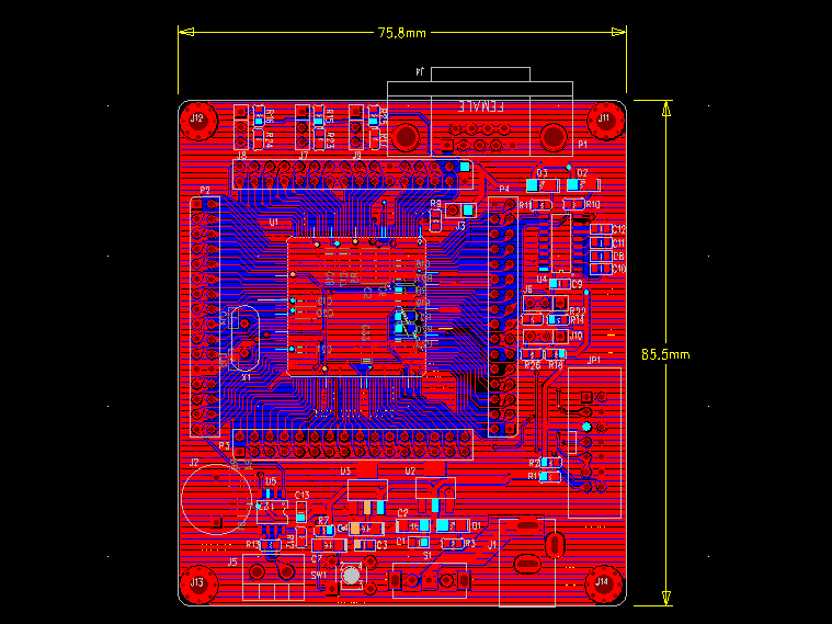 DSP学习板/DSP2812核心板设计，附SCH/PCB/BOM_百工联_工业互联网技术服务平台