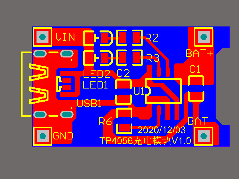 TP4056 1A锂电池充电模块V1.0_鹏程工联_工业互联网技术服务平台