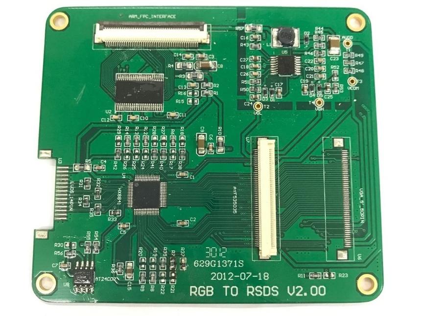 RGB转RSDS+LVDS接口板原理图+PCB源文件_鹏程工联_工业互联网技术服务平台