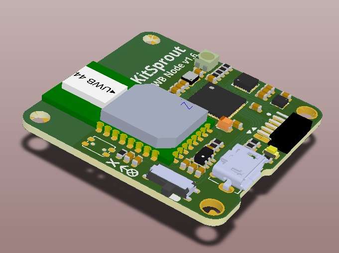 MINI型 UWB 室内定位开发模块电路图及PCB和源码开源_百工联_工业互联网技术服务平台