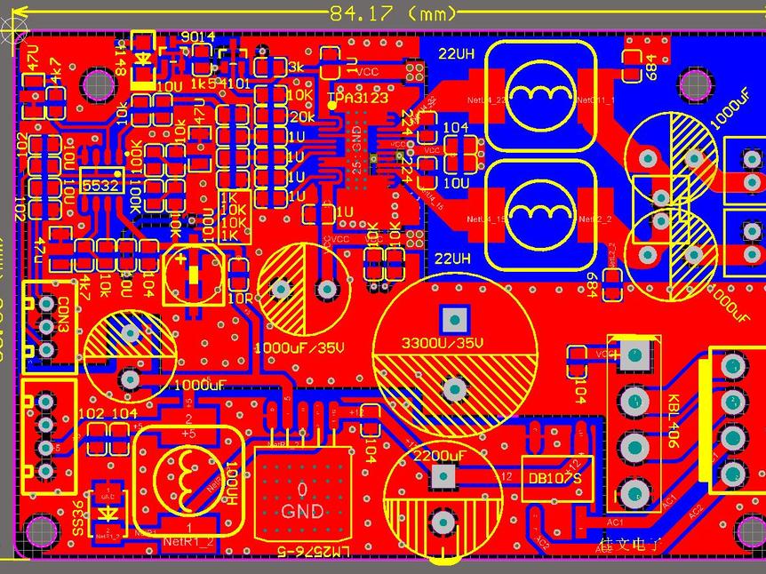 NE5532+TPA3123功放电路_百工联_工业互联网技术服务平台