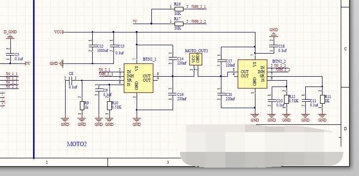 btn8982电机驱动 双路电机 4路PWM 大功率 恩智浦飞思卡尔智能车 原理图_鹏程工联_工业互联网技术服务平台