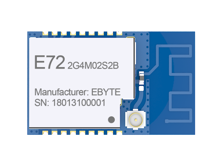 2.4GHz小体积贴片型射频模块资料分享_鹏程工联_工业互联网技术服务平台