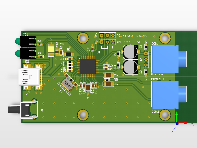 PCM2912A音频USB转换器-USB声卡  _百工联_工业互联网技术服务平台