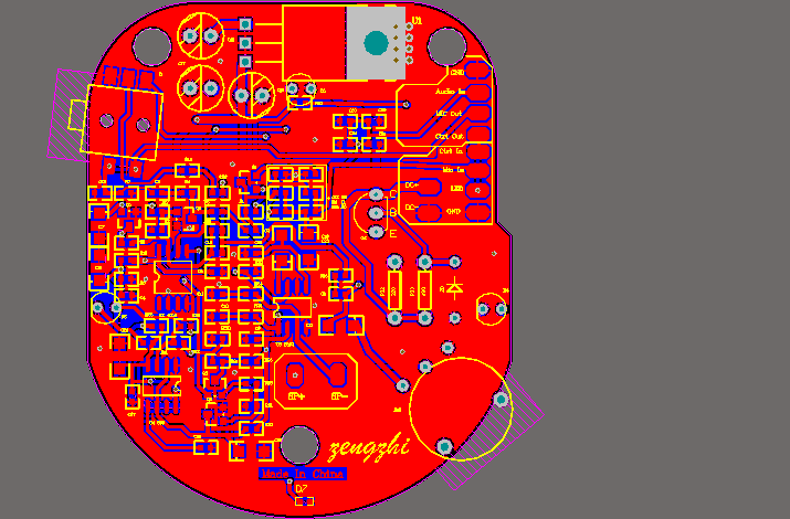 分享车载耳机PCB文件，AD软件打开_鹏程工联_工业互联网技术服务平台