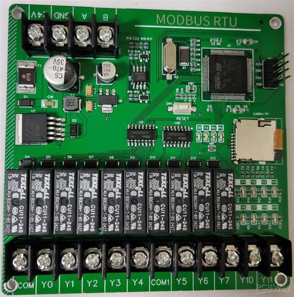 MODBUS RTC工业控制板实现数据访问的电路方案（原理图）_百工联_工业互联网技术服务平台