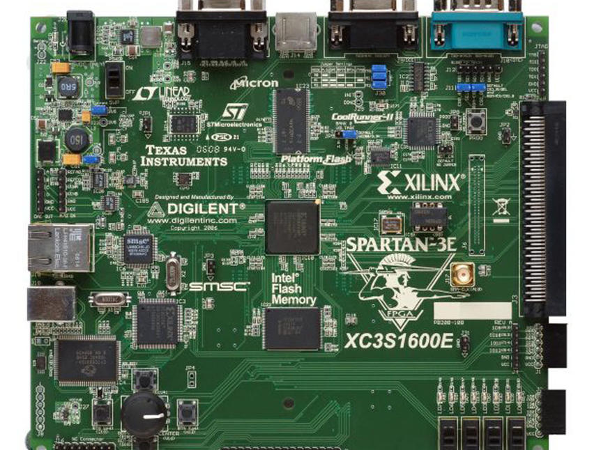 针对基于Xilinx Spartan 3E FPGA设计的Spartan 3E-1600开发板_百工联_工业互联网技术服务平台