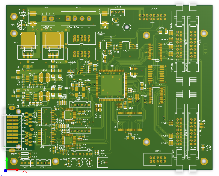 CYCLONE II EP2C5T144 FPGA RJ45百兆网口接口板AD版原理图+PCB(4层板)文件_百工联_工业互联网技术服务平台