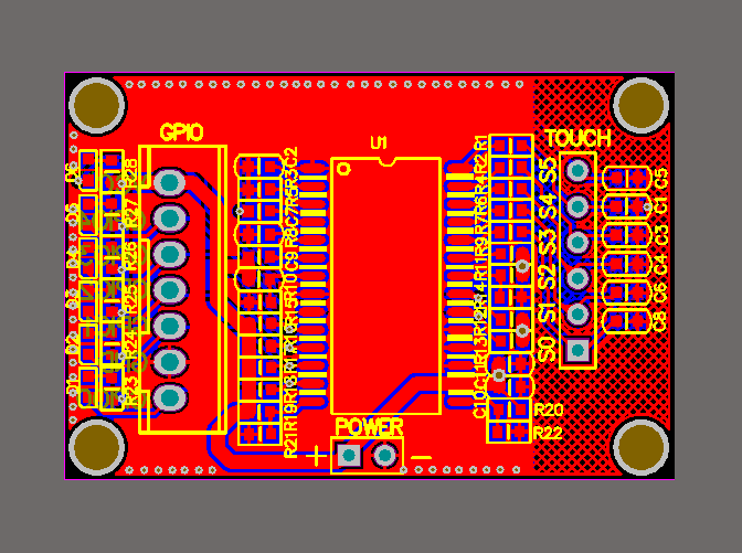 6位触摸按键（PCB和原理图）_百工联_工业互联网技术服务平台