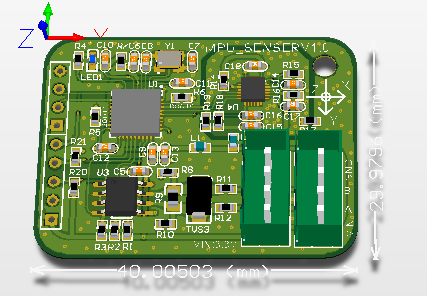 采用STM32F103TBU6+MPU9250设计的传感器模组电路方案（pcb+原理图）_鹏程工联_工业互联网技术服务平台