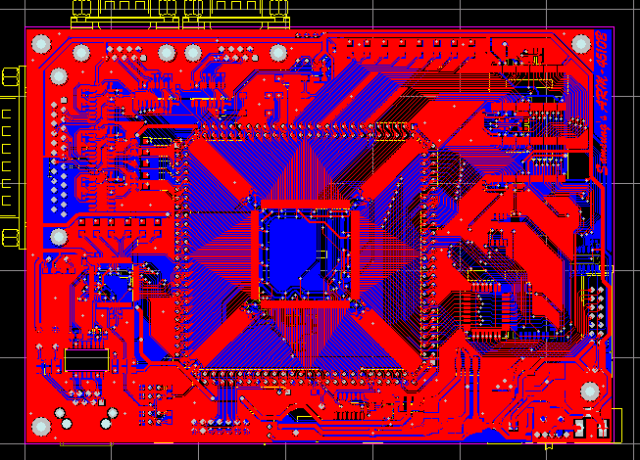 SAMSUNG ARM7T S3C4510B最小系统开发板硬件(原理图+PCB源码)_百工联_工业互联网技术服务平台