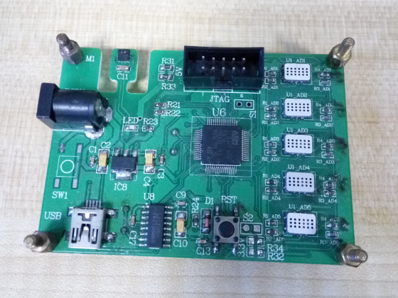 基于STM32F103R8T6 8路ADC循环采样，上位机软件采集自动保存数据_鹏程工联_工业互联网技术服务平台