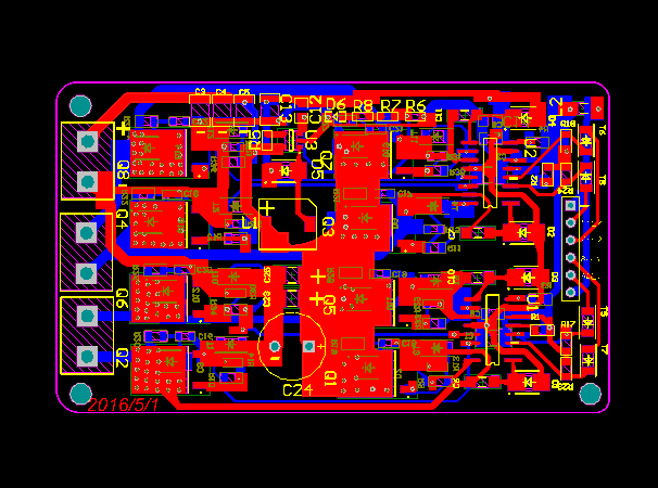 电赛驱动板设计——基于MPC5604的单电机/双电机驱动原理图+PCB源文件_百工联_工业互联网技术服务平台