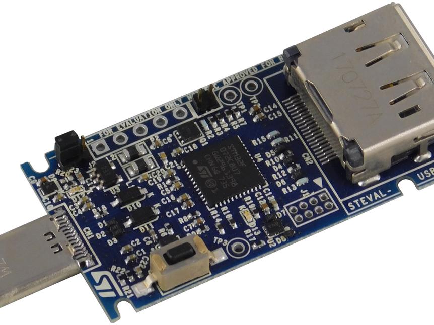 基于ST STM32F072C8U6的Type-C转接Display port影像转换器方案_鹏程工联_工业互联网技术服务平台