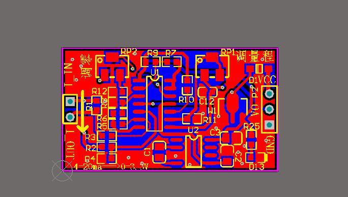 电流转电压模块4-20mA转0-3.3V5V10V15V变送器（原理图+pcb）_鹏程工联_工业互联网技术服务平台