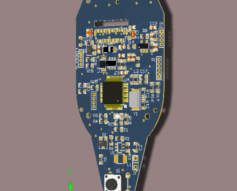 基于STM32的红外测温额温枪体温枪带屏幕电路设计方案 （原理图+PCB ）_鹏程工联_工业互联网技术服务平台