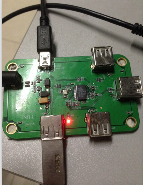 一扩四USB转HUB电路设计原理图和PCB源文件下载_百工联_工业互联网技术服务平台