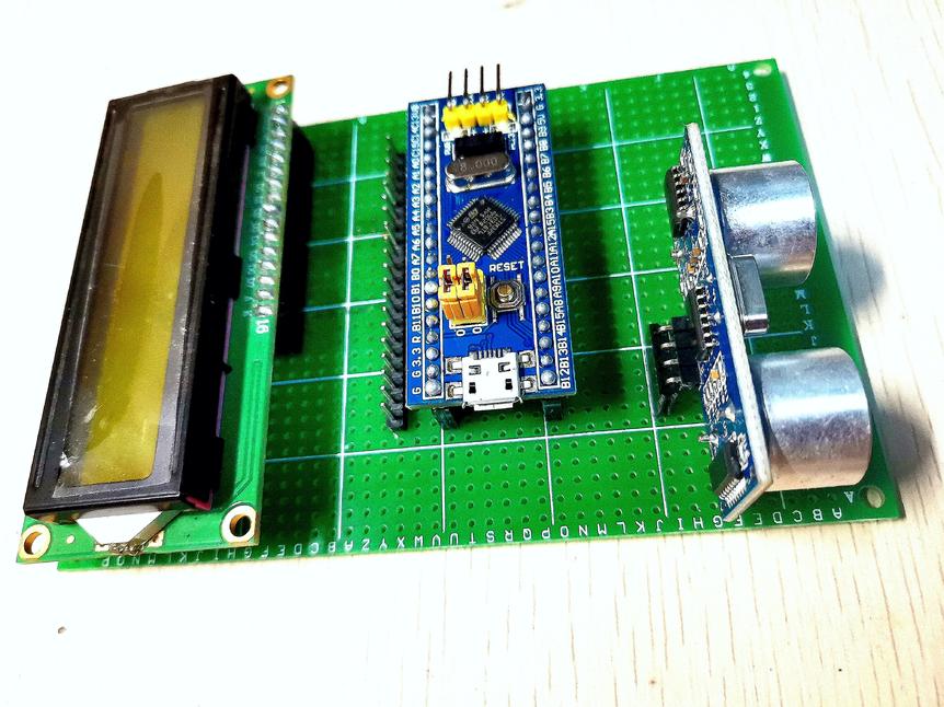 STM32单片机超声波测距电路设计方案（课程设计）_百工联_工业互联网技术服务平台