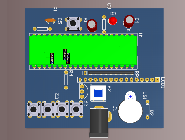 简易制作1602定时器时钟（原理图、PCB、C程序）_鹏程工联_工业互联网技术服务平台