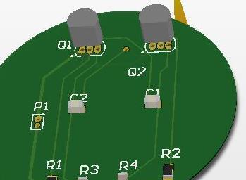 多谐振荡器PCB开源，可打板_百工联_工业互联网技术服务平台