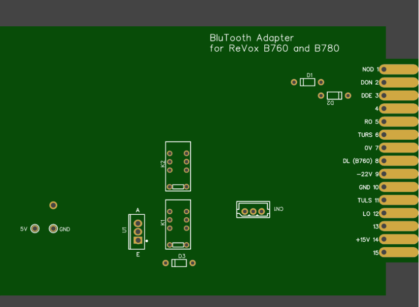 适用于ReVox B760和B780的蓝牙适配器_鹏程工联_工业互联网技术服务平台