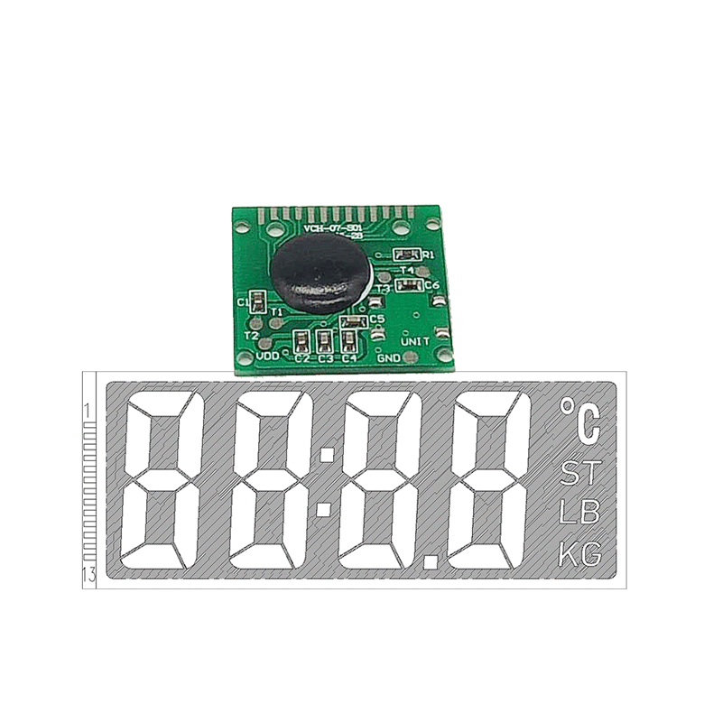 电子秤PCBA方案_PCBA方案开发鼎盛合科技