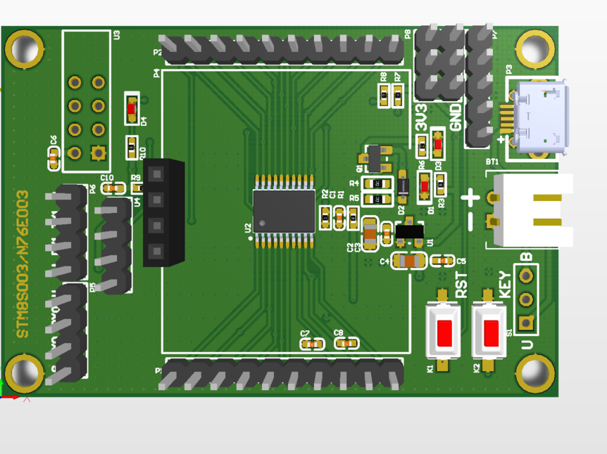 新唐N76E003开发板 STM8S003开发板 _百工联_工业互联网技术服务平台