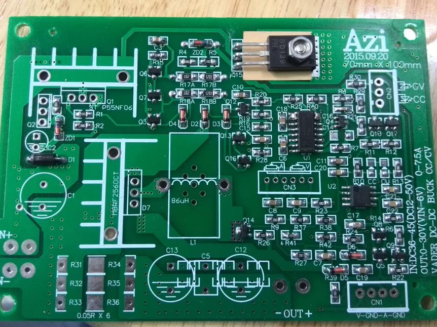 一款可量产的数控可调电源电路设计方案（PCB+电路原理图）_百工联_工业互联网技术服务平台