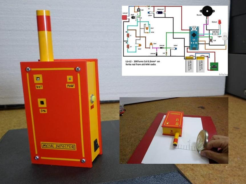 DIY指针金属探测器，简单好用_鹏程工联_工业互联网技术服务平台