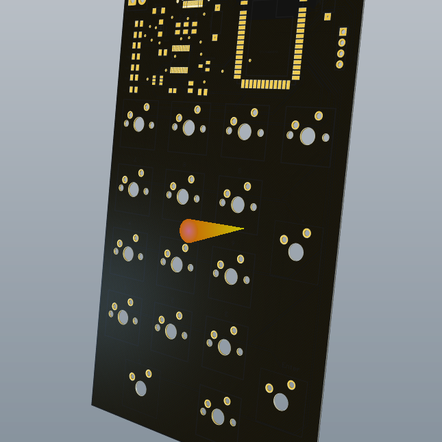 蓝牙5.0双模小键盘电路设计方案（pcb文件+生产文件）_鹏程工联_工业互联网技术服务平台