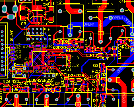 Labview+STM32的智能家居的电路设计方案（altium原理图+PCB源码）_百工联_工业互联网技术服务平台