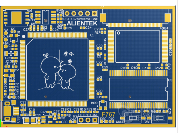 正点原子STM32F767核心板-四层板_百工联_工业互联网技术服务平台