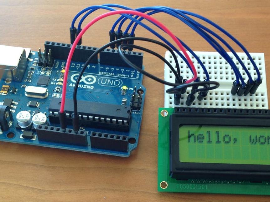 使用Arduino和16X2 LCD实时显示_百工联_工业互联网技术服务平台