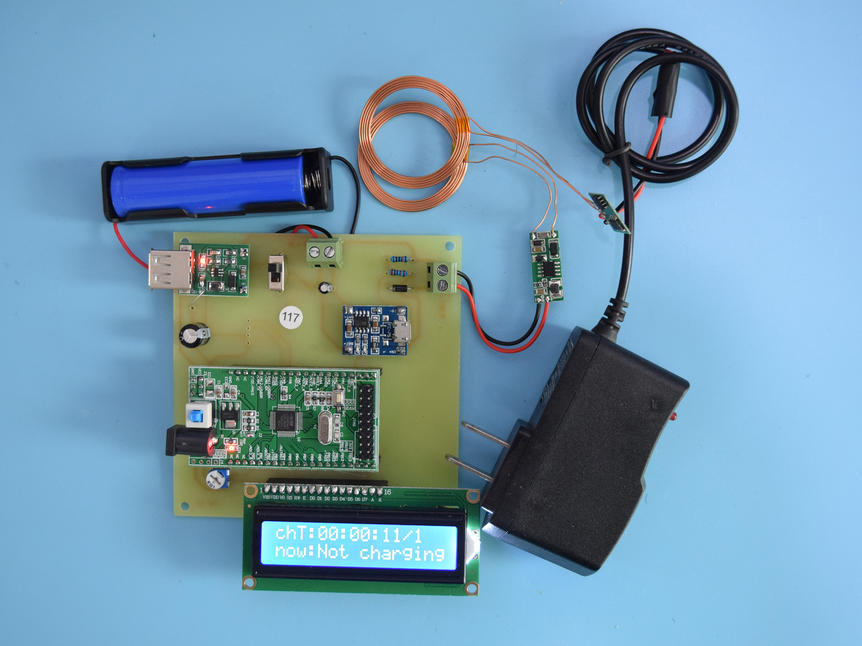 STM32单片机无线充电器无线手机充电锂电池117-（pcb+源码+电路图+论文）_鹏程工联_工业互联网技术服务平台