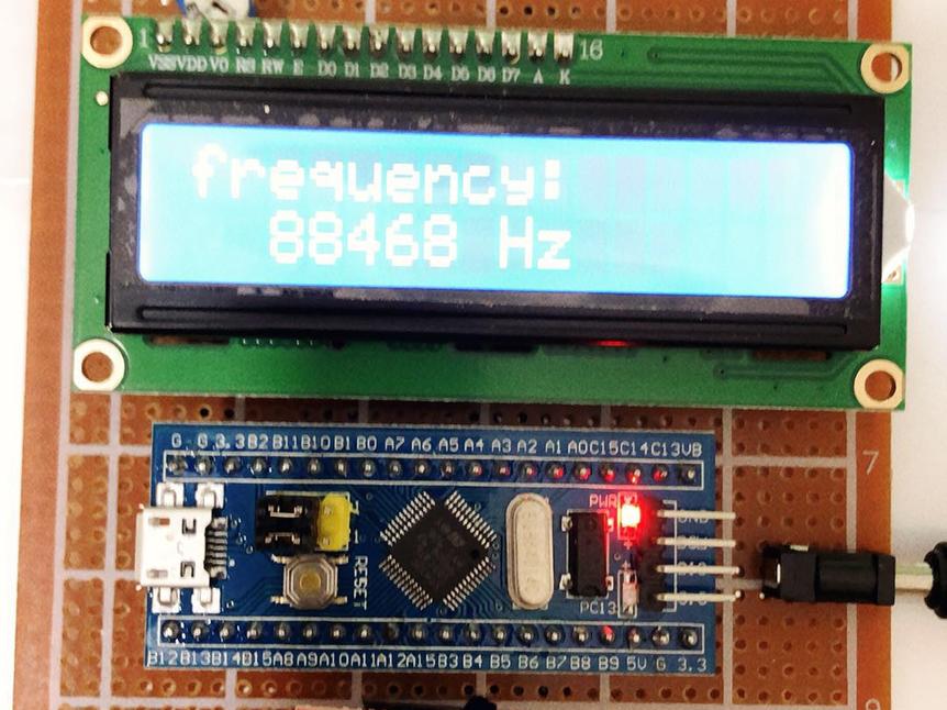 stm32单片机555产生脉冲频率测量仪电路方案设计（电路图+源代码）_百工联_工业互联网技术服务平台