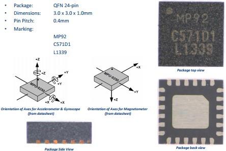 MPU9250九轴自由度姿态模块资料大礼包，数据手册、测试代码一应俱全_鹏程工联_工业互联网技术服务平台