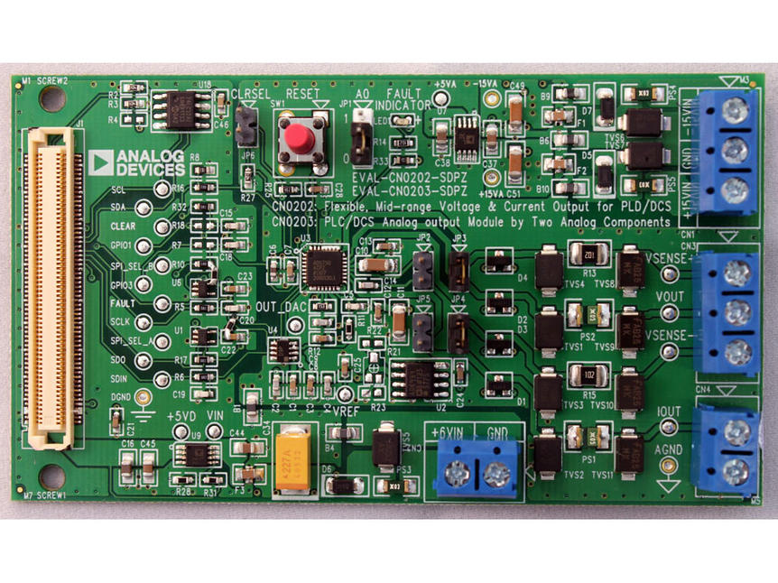 仅用两个模拟器件的PLC/DCS模拟输出模块电路设计_百工联_工业互联网技术服务平台